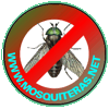 Prohiba la entrada a los insectos voladores